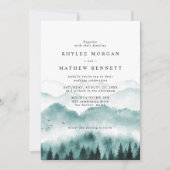 Rustige bergden met details kaart (Voorkant)