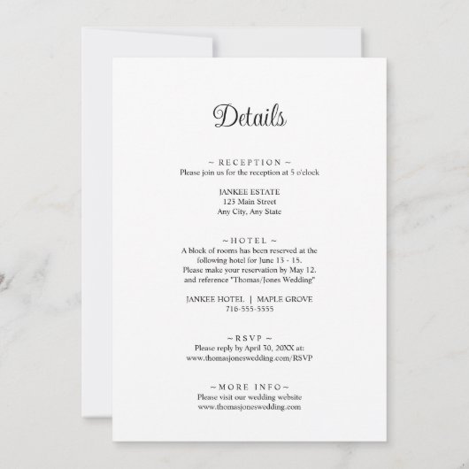 Rustige bergen en woudbruiloft voor Waterverf Kaart (Achterkant)