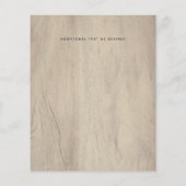 Rustige bergen in het laagste budget flyer (Achterkant)