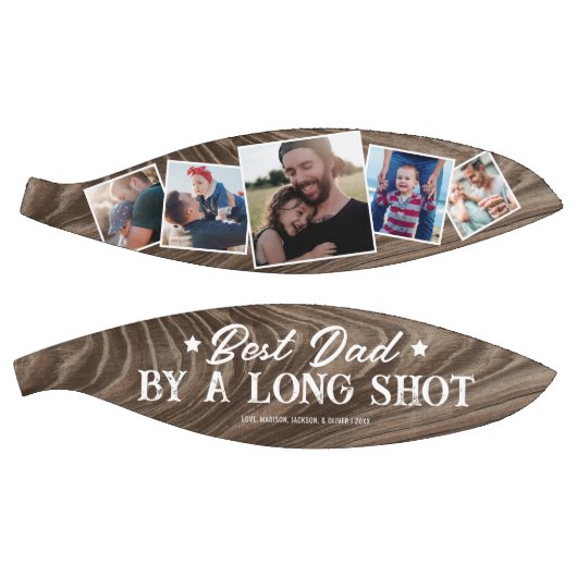 Rustige beste vader met een lange adem basketbal (Panelen)