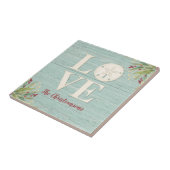 Rustige beukendollar tegeltje (Zijkant)