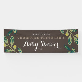 Rustige bladeren spandoek