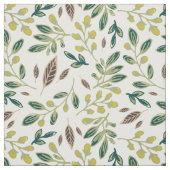 Rustige bladeren stof (Swatch)