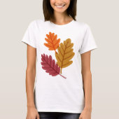 Rustige bladeren t-shirt (Voorkant)