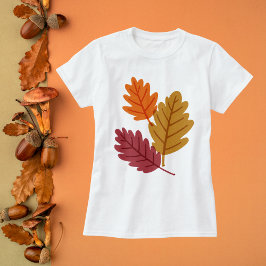 Rustige bladeren t-shirt