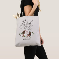 Rustige bladfloragebride om te worden