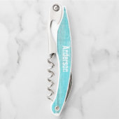 Rustige blauwe Kurkentrekker (Voorkant)