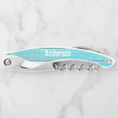 Rustige blauwe Kurkentrekker (Voorkant)