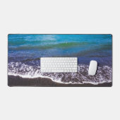 Rustige blauwe oceaan golven bureau mat (Keyboard & Muis)