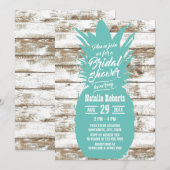 Rustige Blauwgroen ananas tropisch strand Vrijgeze Kaart (Voorkant / Achterkant)