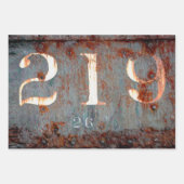 Rustige Blauwgroen getallen van de treinstel Inpakpapier Vel (Voorkant 2)