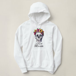 rustige bloei hoodie