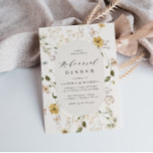 rustige bloem lijst repetitie diner kaart