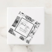 Rustige bloemen bruiloft Gift Bedankjes Labels (In situ)