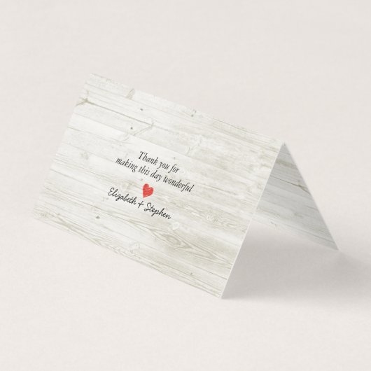 Rustige bloemen bruiloft Kaarten plaatsen escorte (Achterkant)