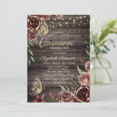 Rustige bloemen Glitter Butterflies Hood Kaart (Staand voorkant)