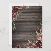 Rustige bloemen Glitter Butterflies Hood Kaart (Achterkant)