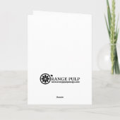 Rustige Bloemen Zakelijke/zakelijke vakantie Kaart (Achterkant)