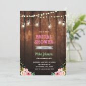 Rustige bloemetjesthema kaart (Staand voorkant)