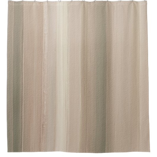 Rustige Blush Roze Grijs Mauve Abstract Gestreepte Douchegordijn (Voorkant)