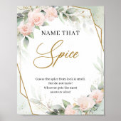 Rustige blush rozen eucalyptus Name dat Spice game Poster (Voorkant)