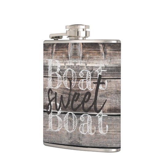 Rustige BOAT VAN BEELDSCHERM | Heupfles (Links)