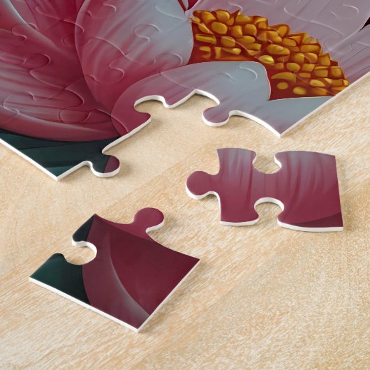 Rustige Boeddha gepersonaliseerde boodschap – Zen  Legpuzzel (Zijkant)