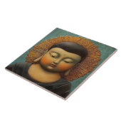 Rustige Boeddha Tegeltje (Zijkant)