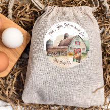 Rustige Boerderij Animal Oink Moo Birthday Dank je