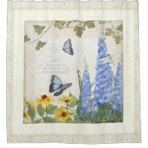 Rustige Boerderij House Butterfly Dragonfly Art