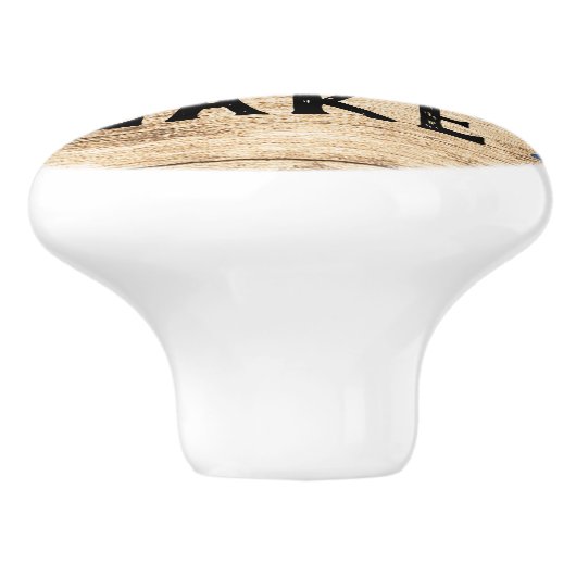 Rustige Boerderij House Custom Ceramic Knob Keramische Knop (Zijkant)