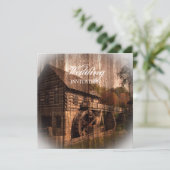 rustige boerderij - oude boerderij uit barnenland  kaart (Staand voorkant)