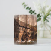 rustige boerderij - oude boerderij uit barnenland  kaart (Staand voorkant)