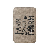 Rustige Boerderij Sweet Boerderij Farmhouse Person Badmat (Voorkant Verticaal)
