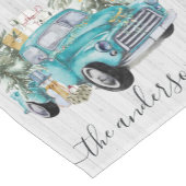 Rustige Boerderij Vrachtkerstmis | Lijst met famil Korte Tafelloper (Hoek)