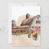Rustige Boerderijen dierentransporters Kaart (Achterkant)