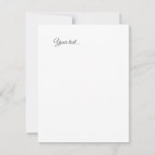 Rustige boerenboer rode vrachtwagen schattige kall notitiekaartje (Achterkant)