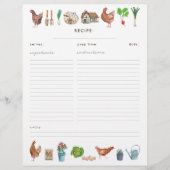 Rustige boerenmarkt — multomap voor kippenontvangs (Voorkant)