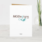 Rustige bolap ivoor rozen mason jars Bedankt (Achterkant)