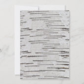 Rustige Boom Heart Initialen Engagement Party Kaart (Achterkant)