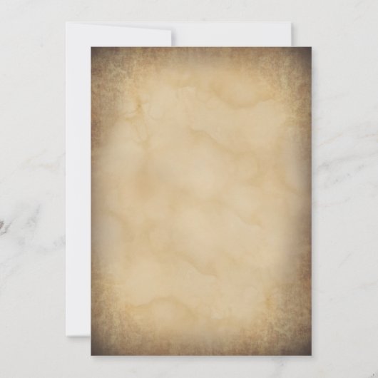 Rustige Boom Lights Wedding Reception Kaart (Achterkant)