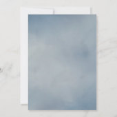 Rustige boom Misty Highlands Life Celebration Kaart (Achterkant)