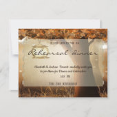 Rustige Boom repetitief Dinner Kaart (Voorkant)