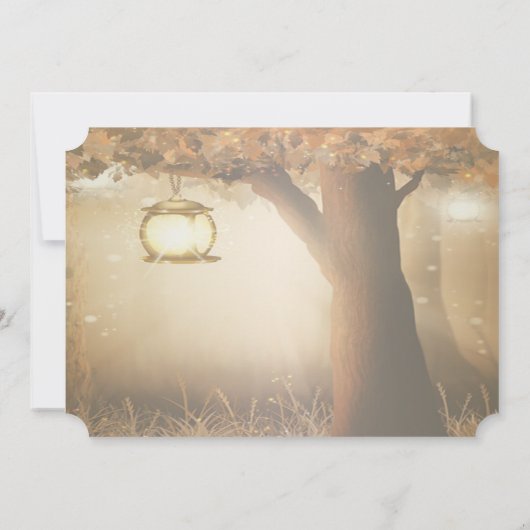  Rustige Boom RSVP Kaart (Achterkant)