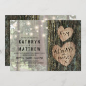 Rustige boombruiloft | Landbouwellichten Kaart (Voorkant / Achterkant)