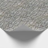 Rustige boomschors cadeaupapier (Hoek)