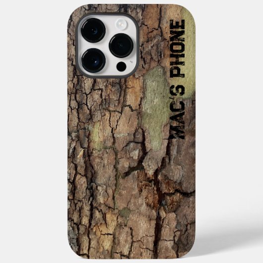 Rustige boomschors, natuurlijke buitenkant Hoesje- Case-Mate iPhone Case (Achterkant)