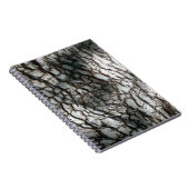 Rustige boomschors notitieboek (Rechterzijde)