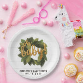 Rustige Borden voor Baby shower van verzendpapier Papieren Bordje (Feest)