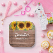 Rustige Borden voor Vrijgezellenfeest van zonneblo Papieren Bordje (Feest)